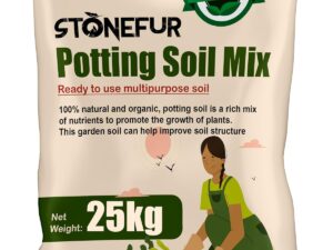 Potting Soil Mix for Plants 25 kg | Soil for Plants | Soil and Fertilizer for Plants | Mix for Plants Home Garden | Made with Vermi Coco Pit Neem Cake etc 25kg