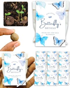 Human Birds International® Branded seed balls return gift for Birthdays 2 Seed Balls Per Packet, Mix of Trees, Fruits and Flowers seed balls for planting, Individually Packed Eco-Friendly Return Gift