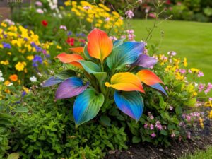 CREAM VELLY PROFESSIONAL Hosta Seeds For Planting (200 SEEDS) Low Maintenance – Grow Indoor/Outdoor Both – Grow Year Round (ALL MIX) (HYBRID RAINBOW)