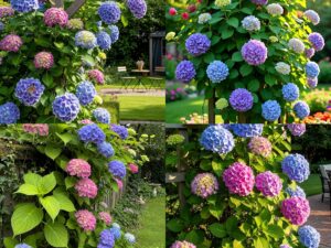 BlimBurn Hydrangea Flower Seeds Mix – 70 Hybrid Seeds – All India Year-Round Growing. Low Maintenance Plant Seeds (Macrophylla) (15 SEEDS)