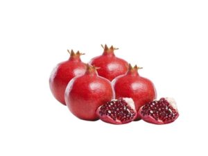 Fresh Pomegranate (Anar), 4 Pieces