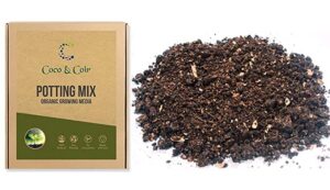 Coco & Coir Organic Potting Mix for Plants and Gardening Potting Mixture Garden Soil Mix for Plants Bio Fertilizer – 1KG