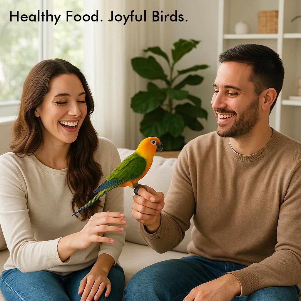 BOLTZ Premium Fruit Pellet with Seed Mix for Parrot 1KG Pack, African Grey Parrot,Sun Conure,Macaw,Lovebird and Alexander - All Life Stages Mix Seeds (Fruit Pellet 1Kg) - Image 6