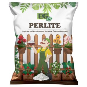 Elamgreen Perlite for Garden Plants, Indoor & Outdoor Use, Hydroponics & Horticulture Potting Soilless Mix, Lightweight, Excellent Drainage & Water Retention 2kg