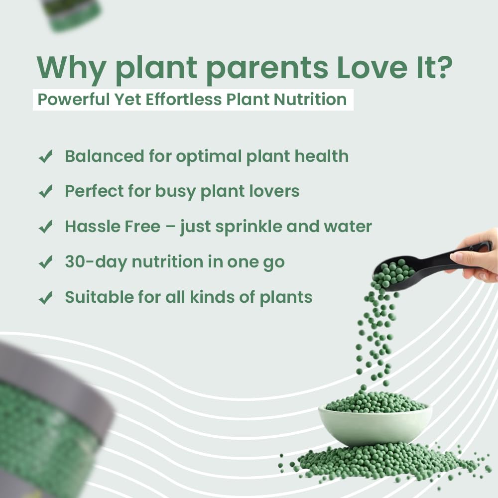 IFFCO Urban Gardens - Green Diet + Flora Diet Combo - 2 Kg - Organic Plant Food For Indoor & Outdoor plants, and Flower Booster - Balanced Macro & Micro Nutrients, Slow-Release Granules - Image 4