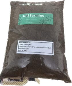 KRI Farming Seedling Mix, Potting Mix, Organic Media for Better Seed Germination and Plant Growth, 900Gms, Best for Home Gardeners