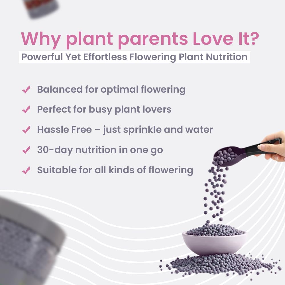 IFFCO Urban Gardens - Green Diet + Flora Diet Combo - 2 Kg - Organic Plant Food For Indoor & Outdoor plants, and Flower Booster - Balanced Macro & Micro Nutrients, Slow-Release Granules - Image 5