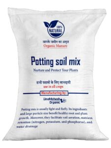 Organic Potting Soil Mix ? Black, Red & Yellow Soil with Cocopeat, Vermicompost, Neem Cake, Perlite & Rice Husk ? Ready to Use Garden Soil (5kg)