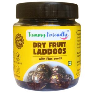 TummTummyFriendly Dry Fruit Laddu. Healthy Dry Fruit Laddus with Dates – Sugar Free Snacks for Kids, Adults & Pregnant Women. Healthy snacks for kids. homemade dry fruit laddus. No Sugar. Dry Fruit Ladoo with . Flax Seeds Ladoo – 300g (300g)