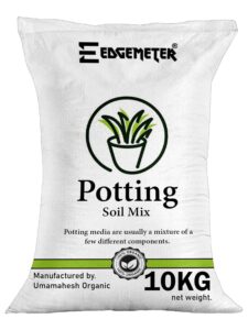 Potting Mix Soil for Fertilizer for Plants 10 Kg | Garden Soil for Plants Less All Purpose Ready to use Potting Mix Made with vermicompost/Neem Cake/Potash/River Sand/Bone Meal 10kg