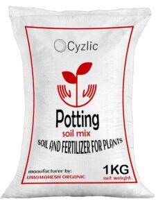 All-Purpose Potting Soil Mix 1kg ? Lightweight, Well-Draining Potting Media for Indoor & Outdoor Plants ? 1 kg