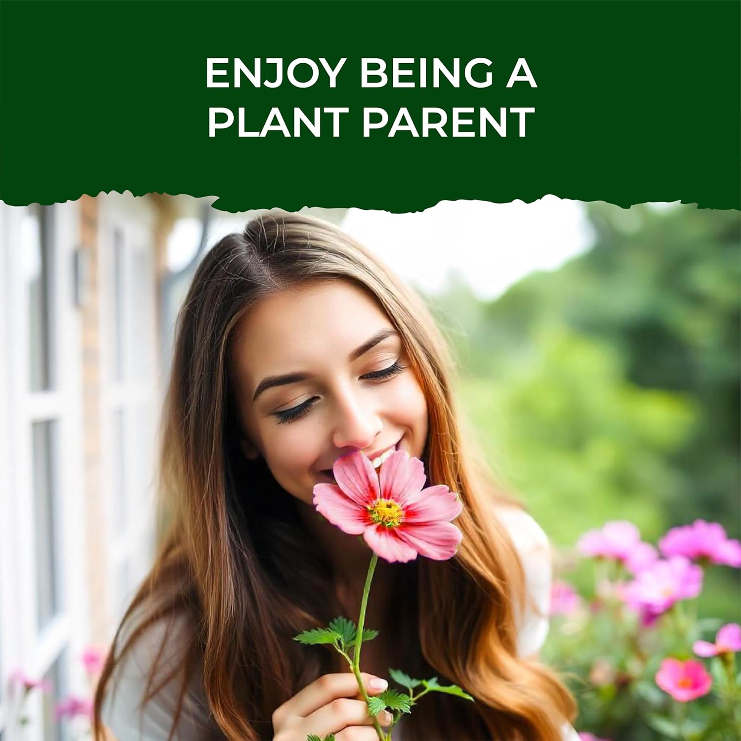 Cosmos Gardening Kit | Complete Home Gardening Set with Cosmos Seeds, Pot, Potting Mix (Soil & Fertilizer), and Plant Growth(nutrition) and Protection Spray | Ideal Return Gift - Image 3