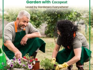 Block for Gardening | Organic Coconut Coir Brick Soil Substitute | Expands Up to 8–10 litres | Eco-Friendly Potting Mix for Plants & Seed Germination (5 Kg)