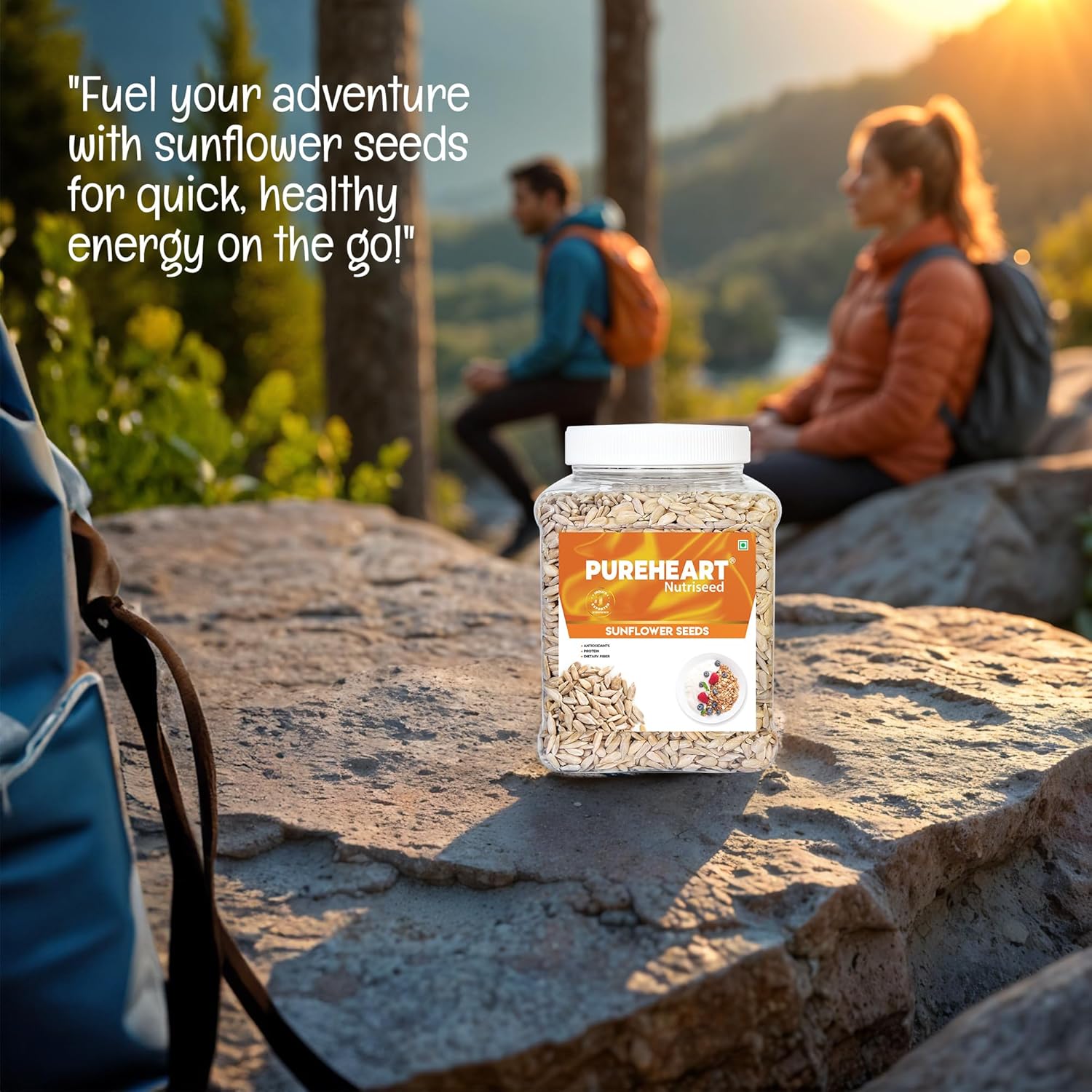 Pureheart Premium Raw Sunflower Seeds for Eating 1000 gm - Protein, Fibre and Antioxidants Rich Superfood for Heart Health, Immune Support, Healthy Diet Snack - Image 5