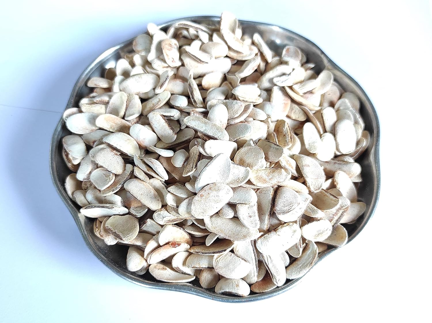 Kadwa Badam Peeled Sugar Badam - 120 Grams | Diabetes Bitter Almonds | Mahogany Seeds