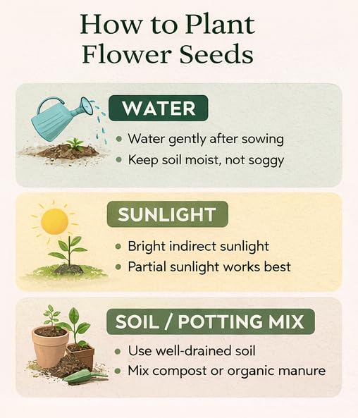 Ornamental/Flowering Kale Flower Seeds Pack Of 30 | Indoor And Outdoor | for Planting in Home Kitchen Terrace Balcony Gardening - Image 5